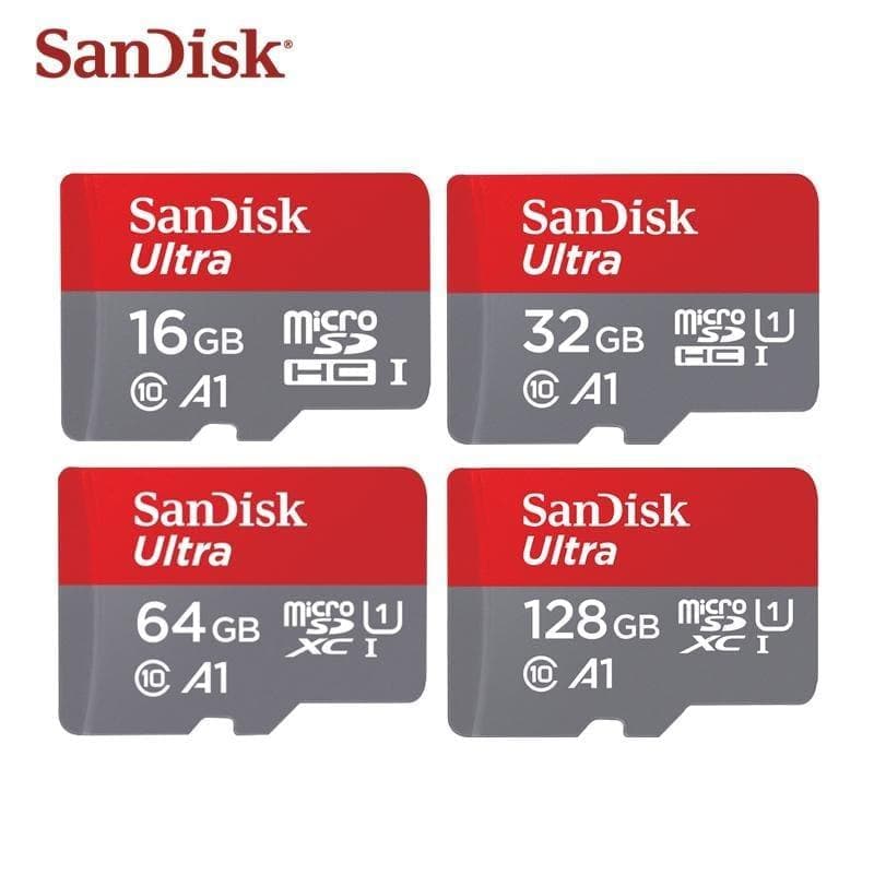  Sandisk Micro SD-Karte TF Memory Stick A1 64 GB 128 GB 100 Mb/s SDHC/SDXC 16 GB 32 GB Einzelhandelsverpackung 