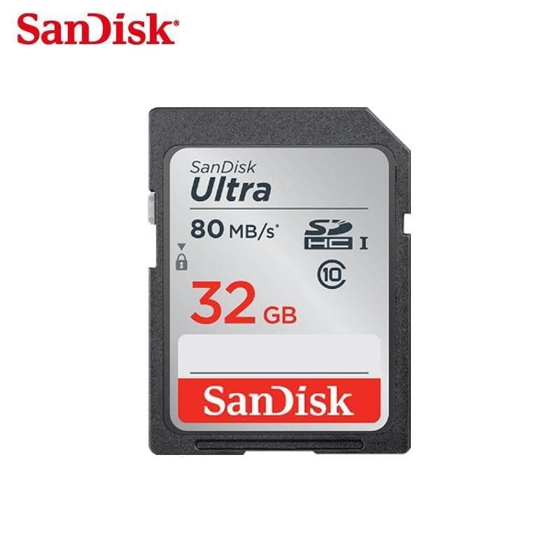  Sandisk SD-Karte Class10 16 GB 32 GB 64 GB 128 GB 80 Mb/s Original TF-Flash-Stick mit echter Kapazität für Kamera 