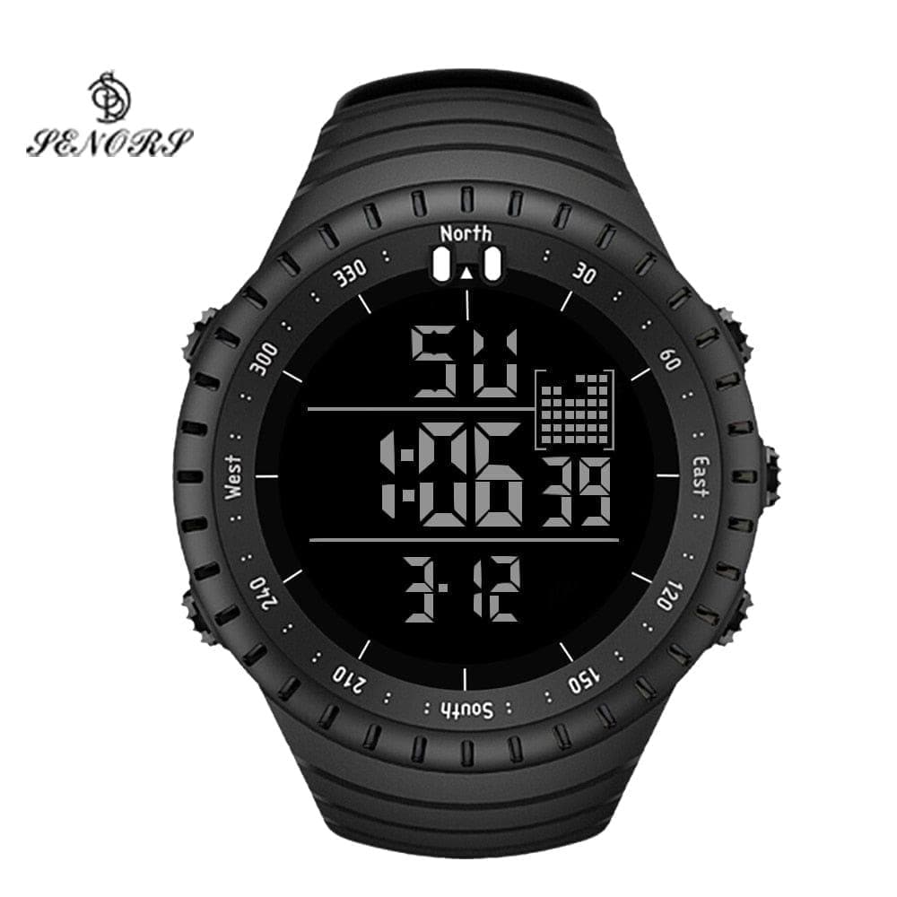  Senors Digitaluhr Sport Herren Outdoor Wasserdichte Digitaluhren LED Elektronische Armbanduhr Military Alarm Male Clock Relogio 