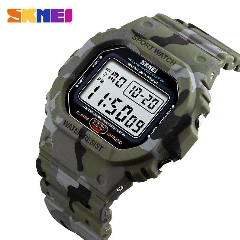  SKMEI 1471 Wasserdichte leuchtende Digitaluhr Militär Sport Herren Armbanduhr Herrenuhren Relogio Masculino Uhren für Männer 