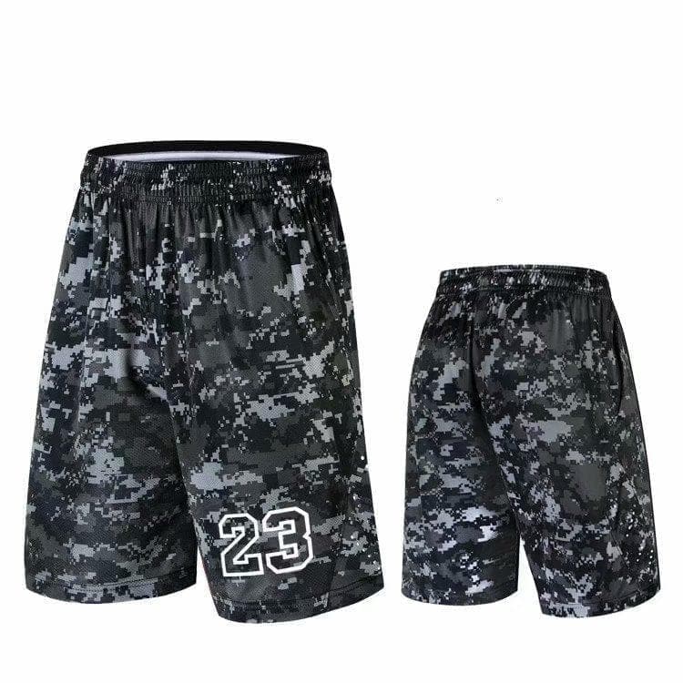  Sport Athletic USA NO.23 Basketball Shorts Training Herren Active Shorts Lose Taschen 