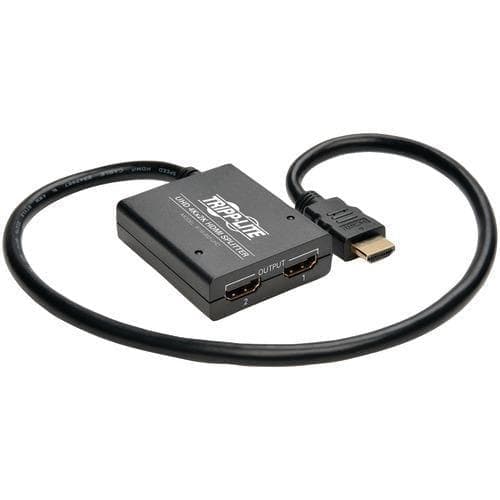  Tripp Lite 2-Port 4k Hdmi Splitter für Ultra HD Video mit Audio (Packung mit 1 Ea) 