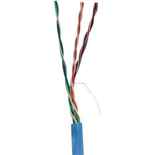  Vericom Cat-5e UTP Solid Riser CMR-Kabel, 1.000 Fuß (blau) (Packung mit 1 Stück) 