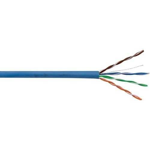  Vericom Cat5e Utp Solid Riser Cable, 1.000ft (blau) (Packung mit 1 Stück) 