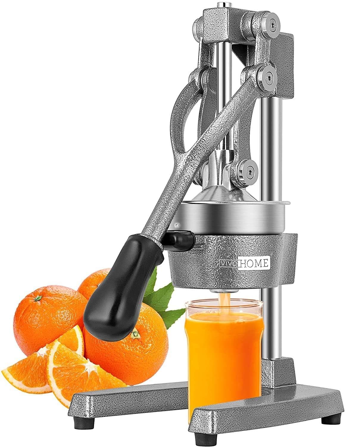  VIVOHOME Professionelle manuelle Handpresse für schwere Zitrus-Orangen-Zitronenpresse 