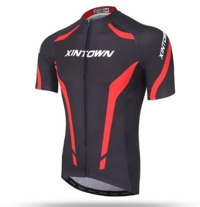  XINTOWN Atmungsaktive Anti-Schweiß-Ärmel Radsport-Sets Kleidung Trikots Trägerhose Fahrrad Ropa Ciclismo Fahrrad XINGNUOHON 