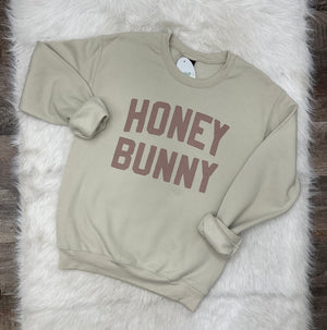 Honey Bunny Crewneck - SimplyUS Boutique