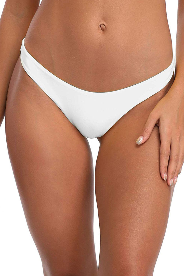 white brazilian bikini bottoms