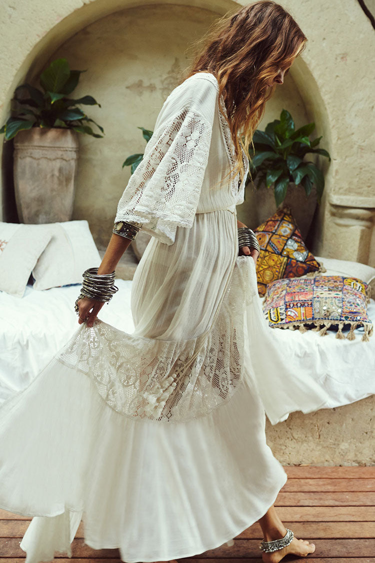 white lace dress cover up