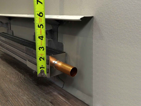 Fin Tube Height | EZ Snap™ Baseboard Heater Covers