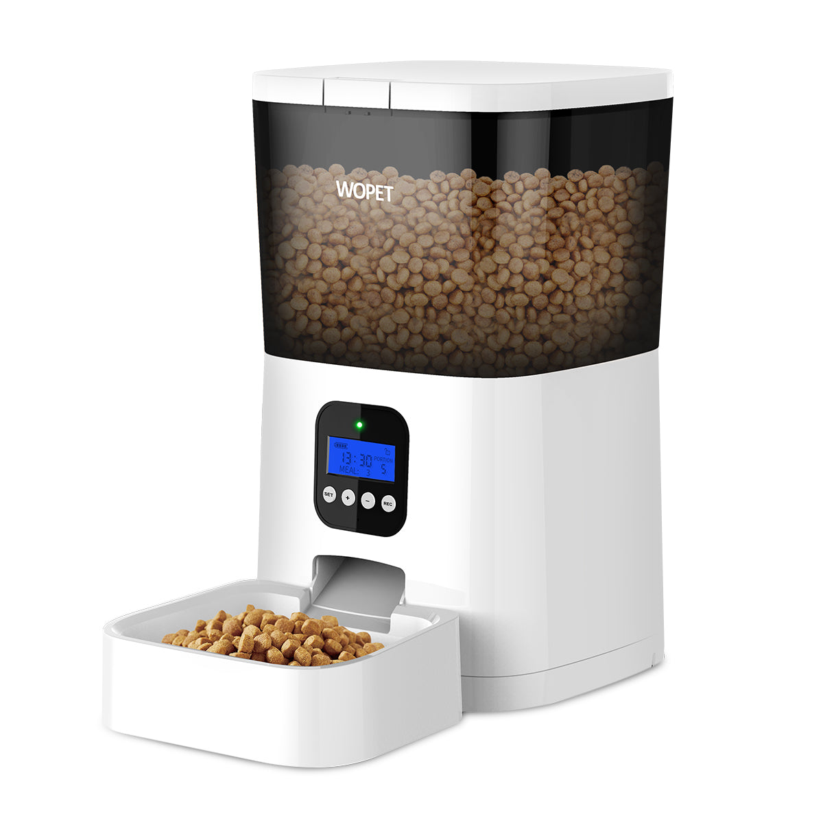 wopet automatic pet feeder with ice pack