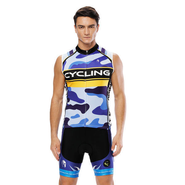 sleeveless bicycle jersey