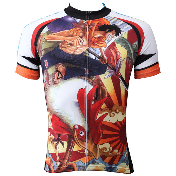 One Piece Members Rooster Pirates Strong World Men S Cycling Jersey Te Cycling Apparel Cycling Accessories Bestforcycling Com