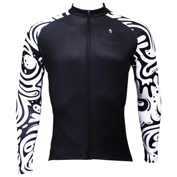 mens long sleeve cycling jersey sale