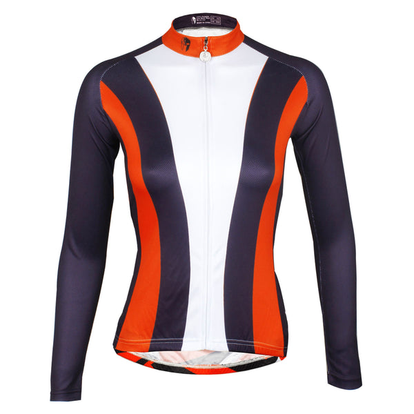 womens long sleeve bike jersey