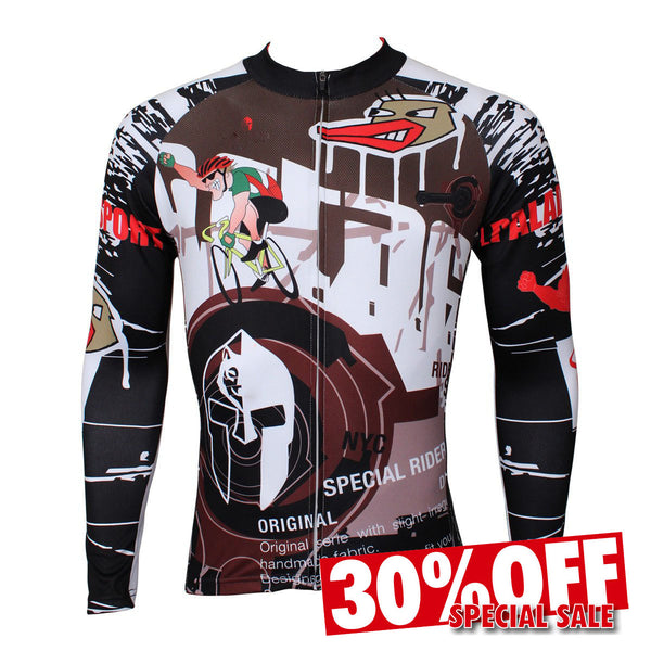 mens long sleeve cycling jersey sale