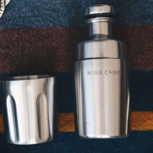 High Camp Stainless Steel Flask