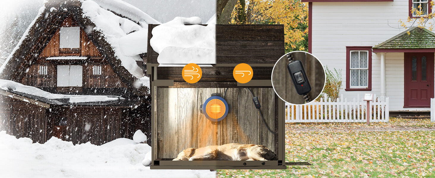 Building a HEATED DOG HOUSE for Canadian Winters 