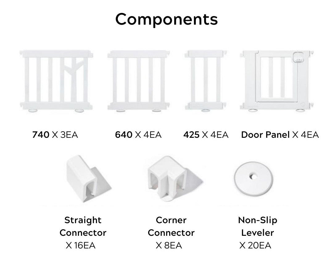 Birch Baby Play Yard Component