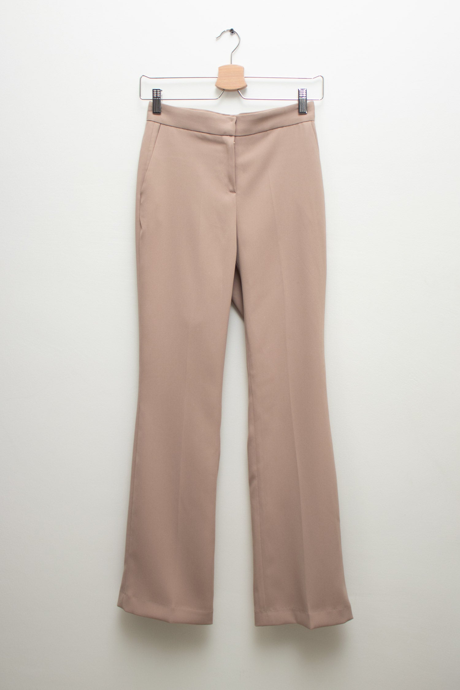 fitted khaki pants