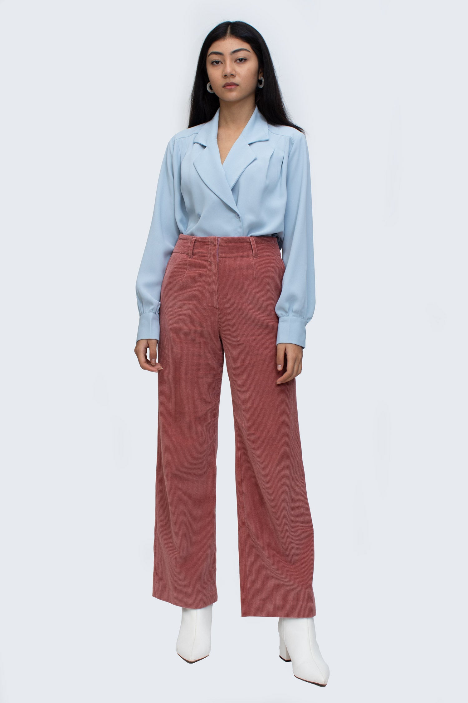 corduroy pink pants