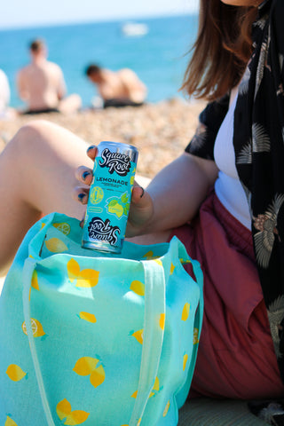 Square Root Lemonade at Brighton beach