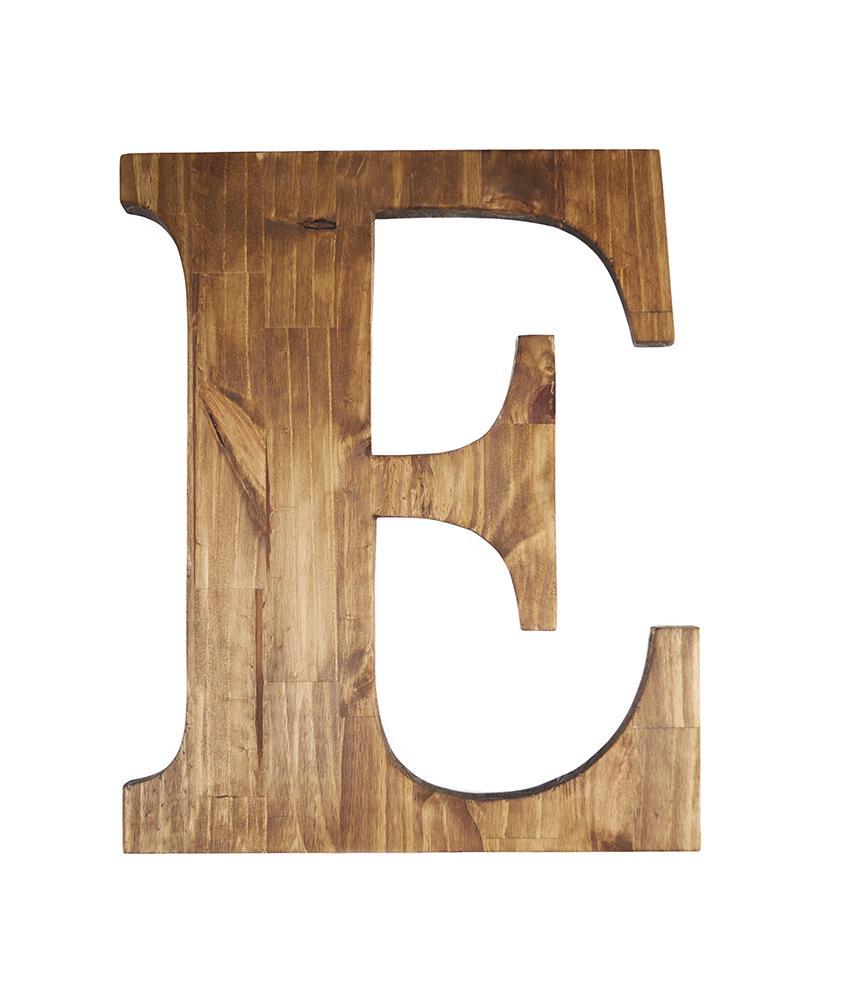8 Decorative Solid Block Wooden Letters Alphabets Words Natural Finished  Wood Freestanding Shelf or Tableware Childrens Baby Names Initials For