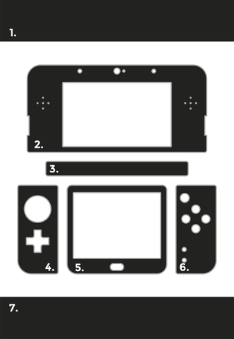 Create your own custom Nintendo 3DS Skins