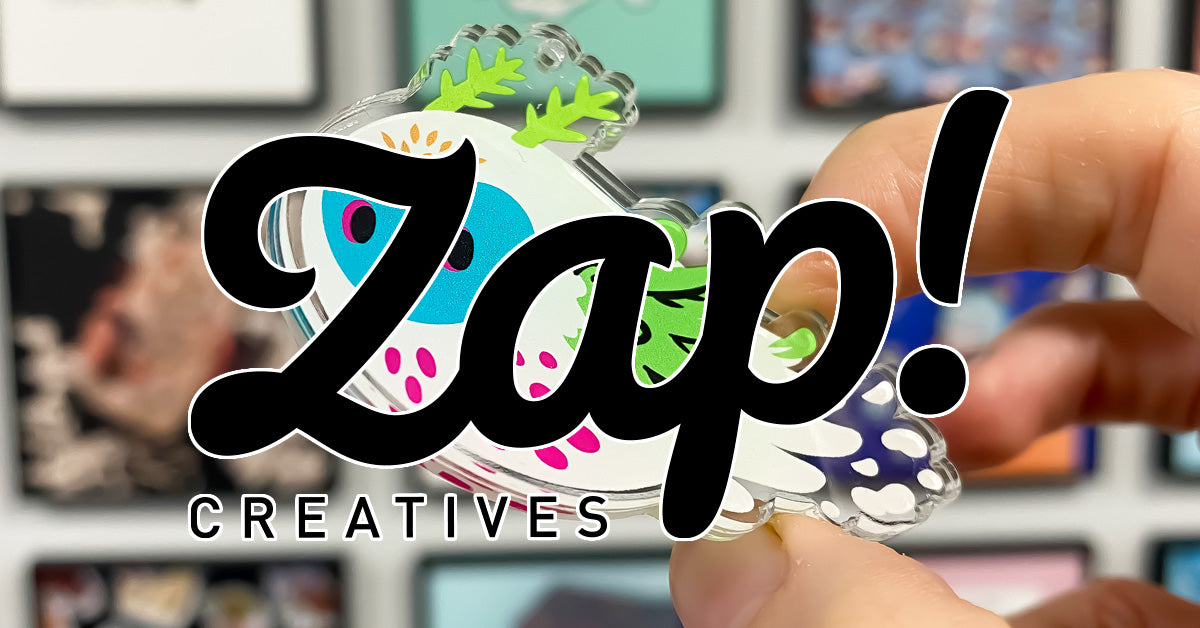 Metal Pin Badges, Zap! Creatives