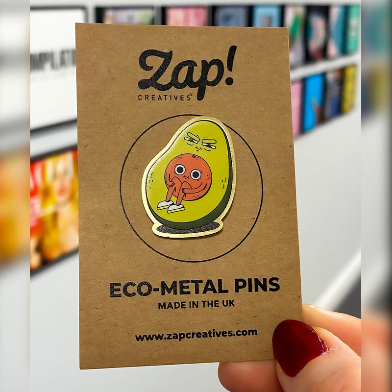 Metal Pin Badges Zap Creatives Made In The Uk