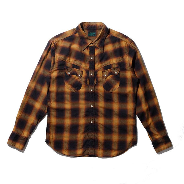 Stevenson Overall Cody Western Shirt White x Brown – Clutch Cafe