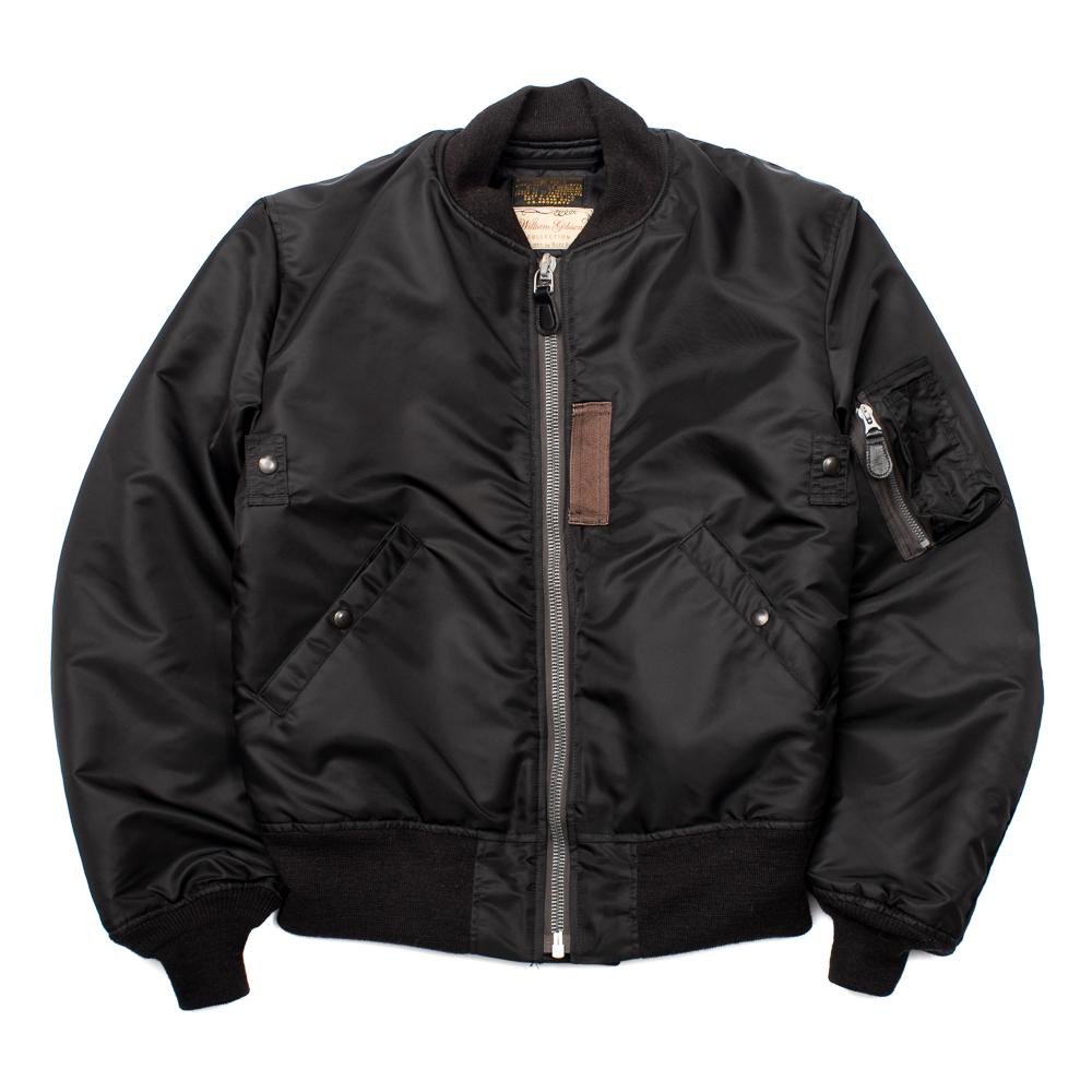 Buzz Rickson's x William Gibson MA-1 Slender Jacket Black