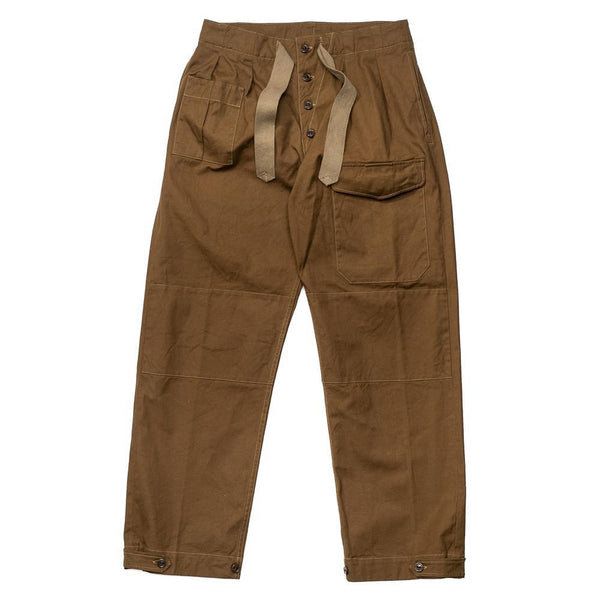 Coherence Tino Selvedge Yacht Canvas Trousers Ravello-Trousers-Clutch Cafe