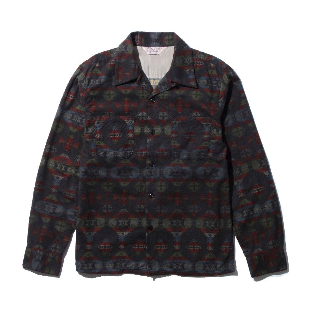 未使用品】RRL NATIVE PATTERN WOOL SHIRT オンラインストアネット