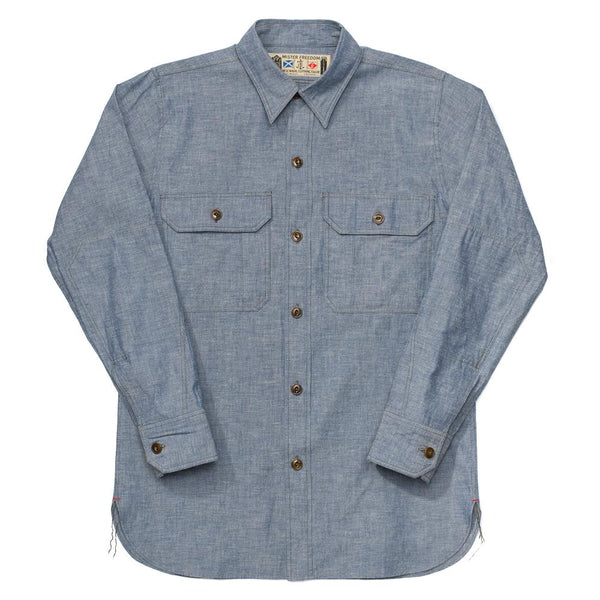 Mister Freedom Dude Rancher Western Shirt 5oz Chambray – Clutch Cafe