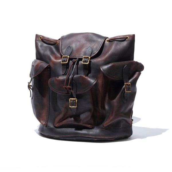 Vasco Leather Army Rucksack Brown – Clutch Cafe