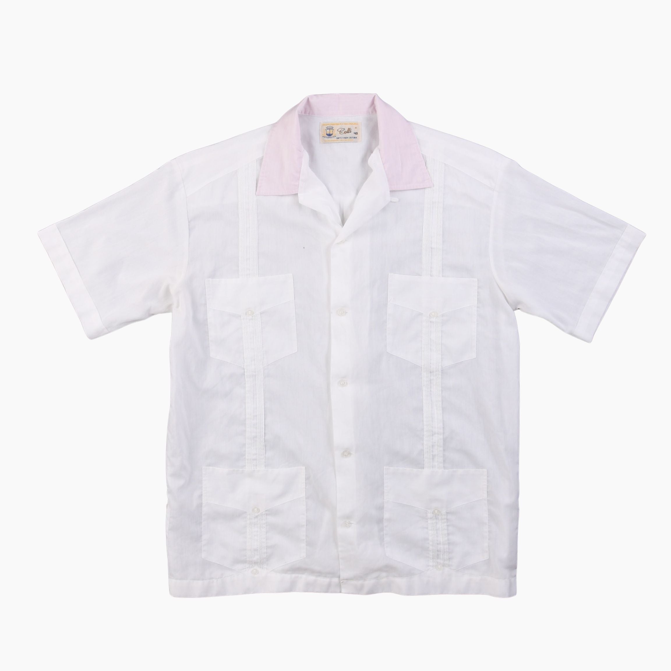 image of Vintage Cuban Guayabera Shirt