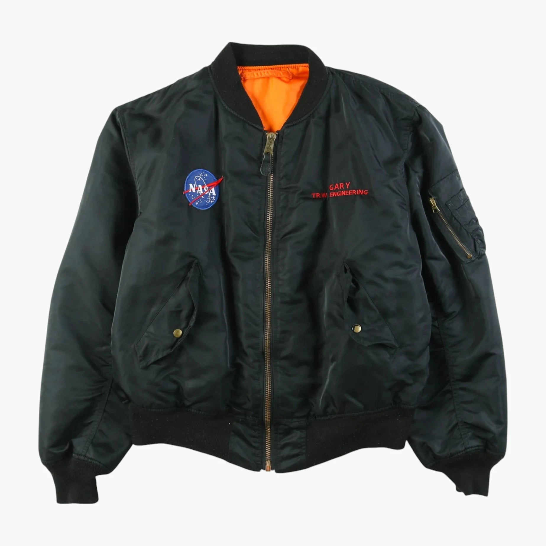 image of Vintage Alpha Industries 'NASA' MA-1 Bomber Jacket