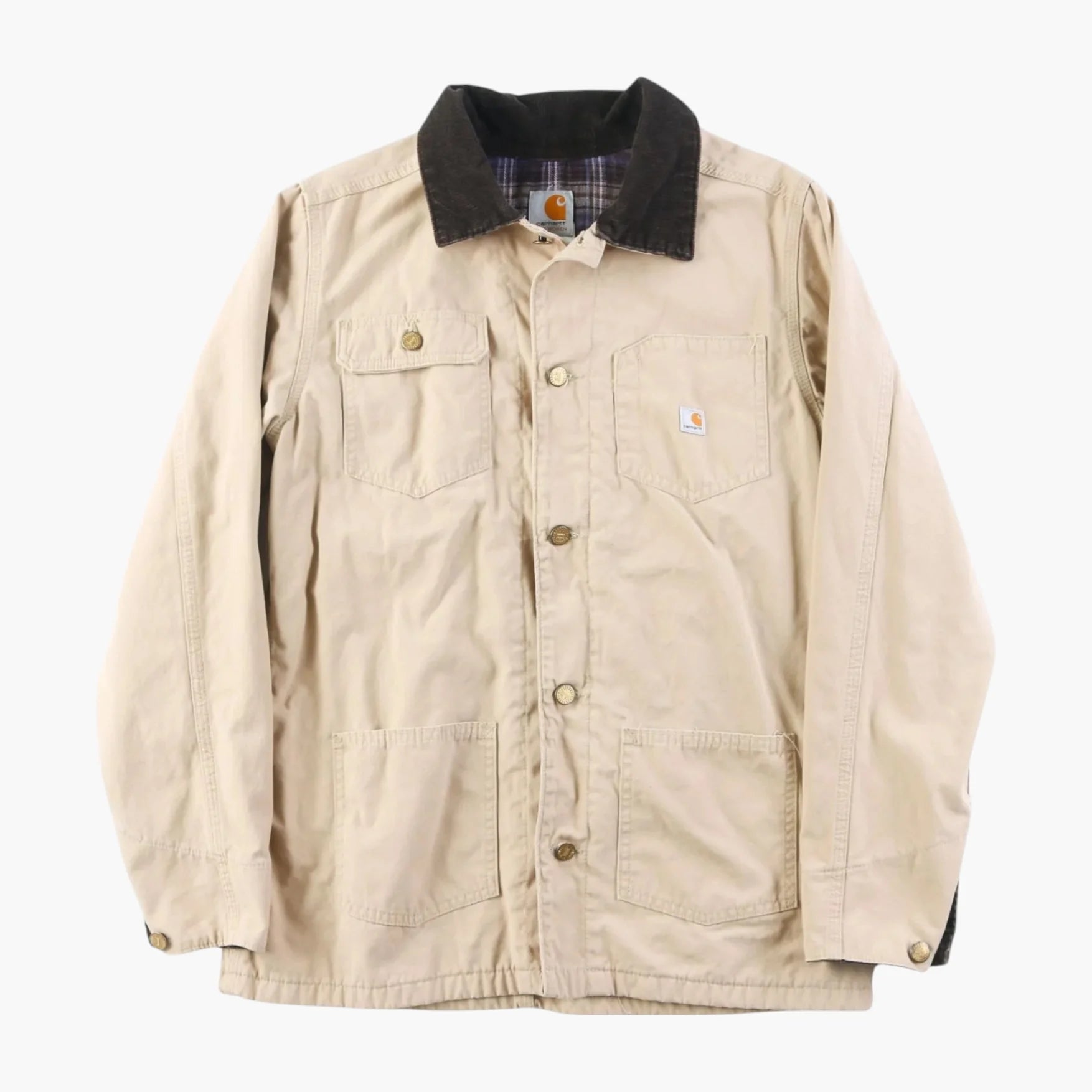 image of Traditional Chore Jacket - Beige