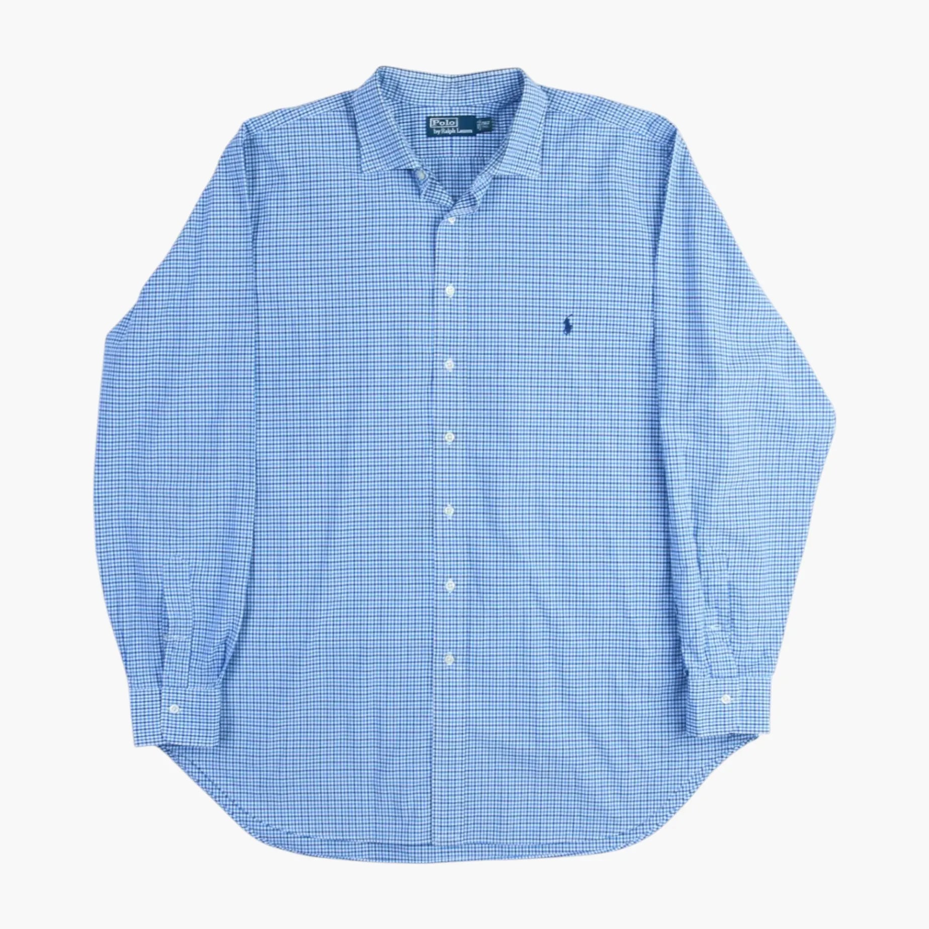 image of Vintage Shirt - Blue Check
