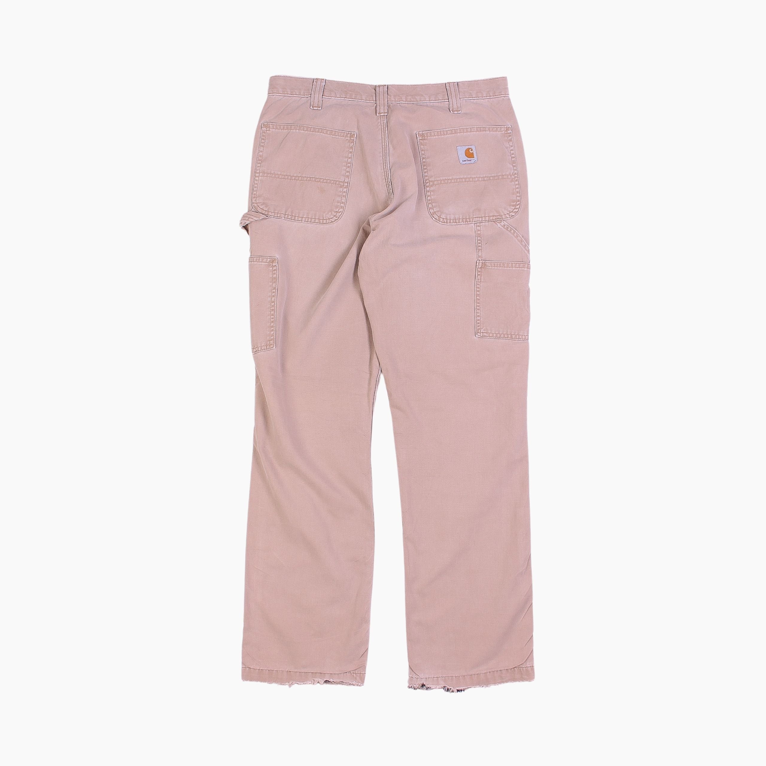 image of Vintage Carhartt Carpenter Pants - Beige - 34/30