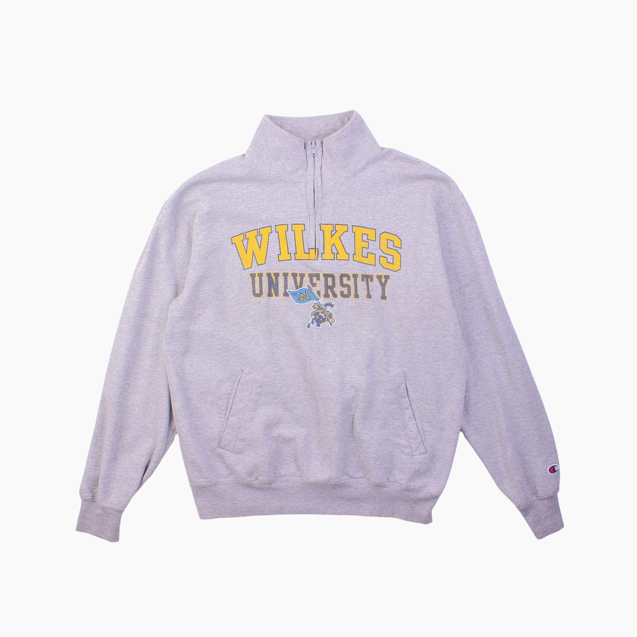 image of Vintage 'Wilkes University' Champion Sweatshirt