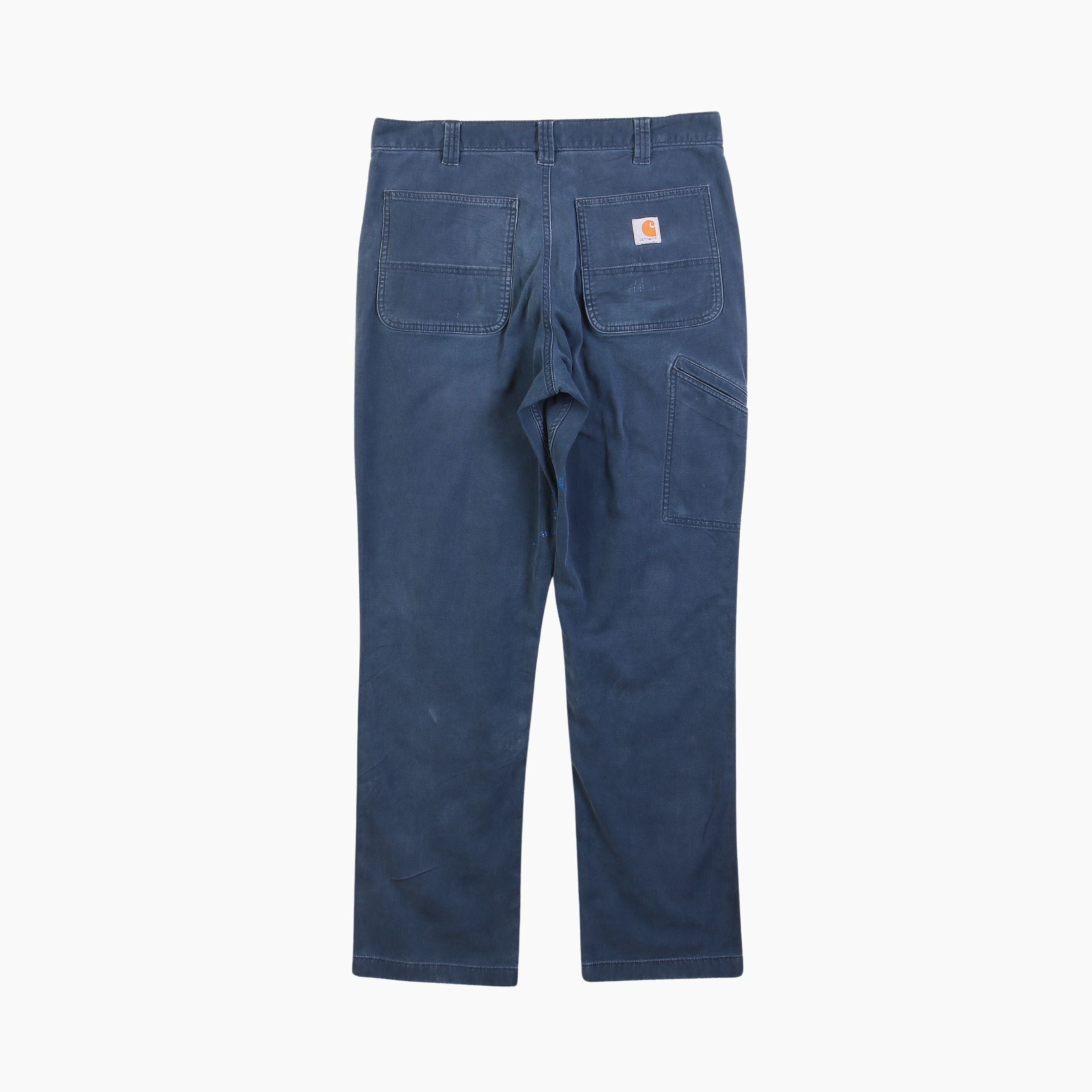 image of Vintage Carpenter Pants - Washed Navy - 34/34