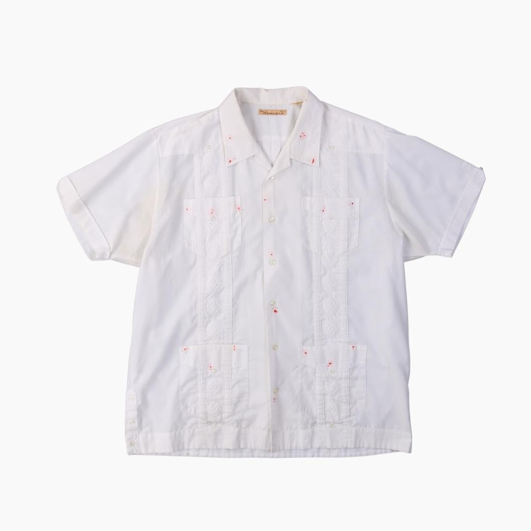 Image of Vintage Cuban Guayabera Shirt