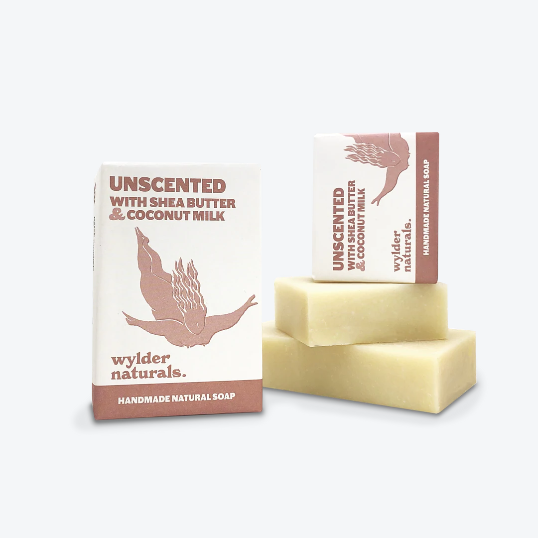 image of Natural Soap - Unscented with Coconut Milk & Shea Butter