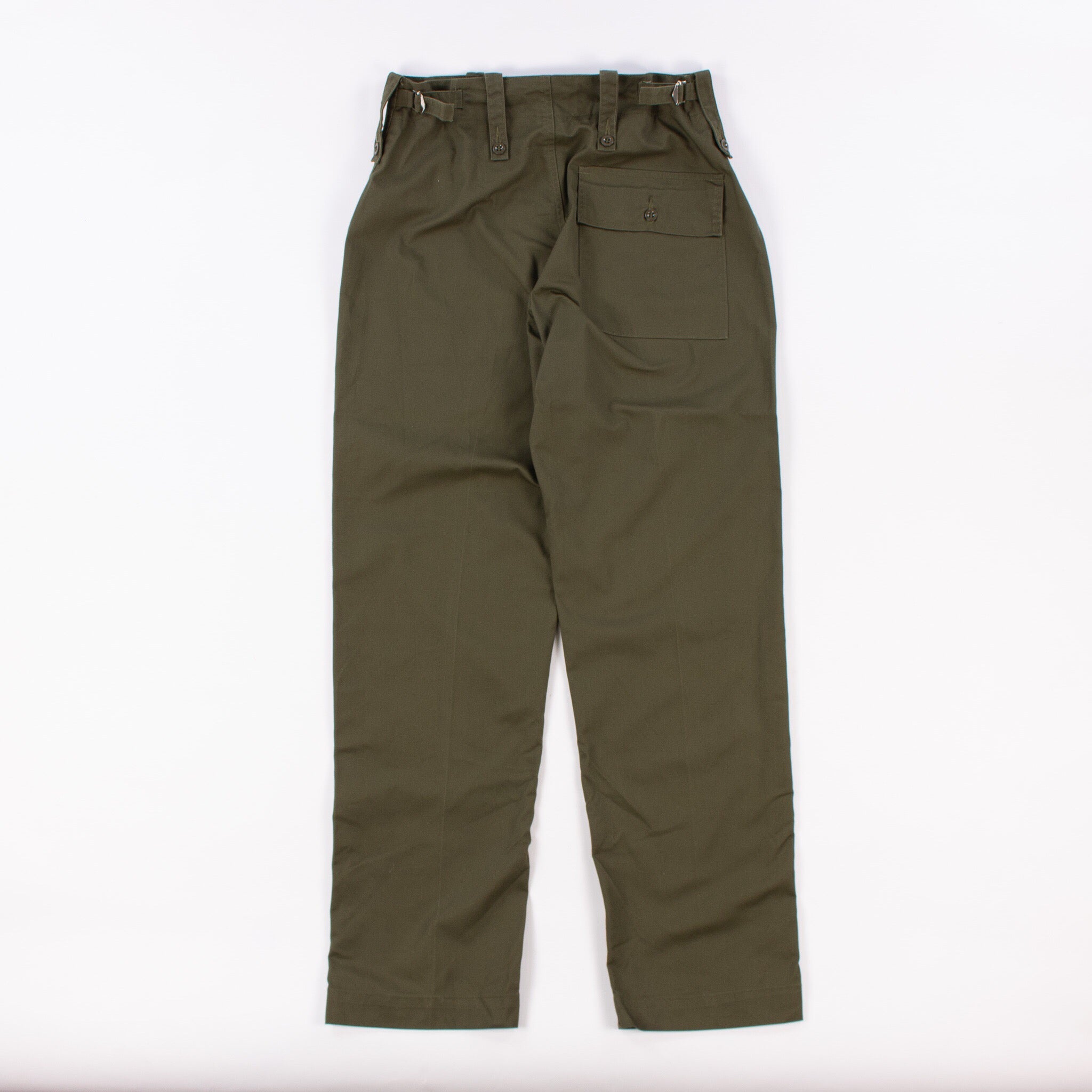 Vintage British Army Olive Green Fatigue Trousers 1960s-70s | American ...