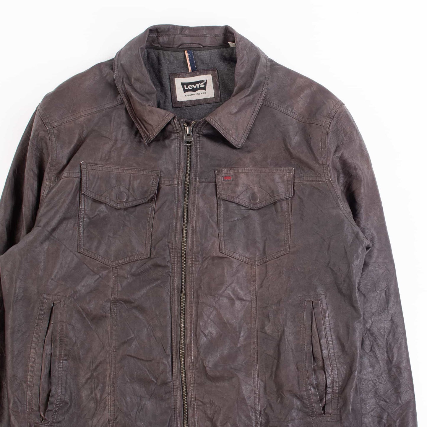 Vintage Levi's Biker Jacket- Dark Brown | American Madness