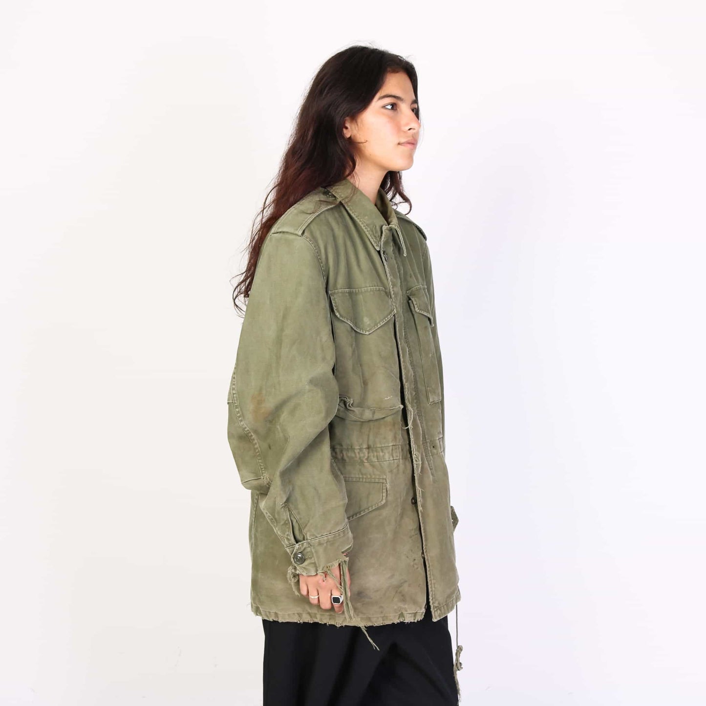 年末のプロモーション特価！ Ameri VINTAGE ARMY POCKET LONG COAT