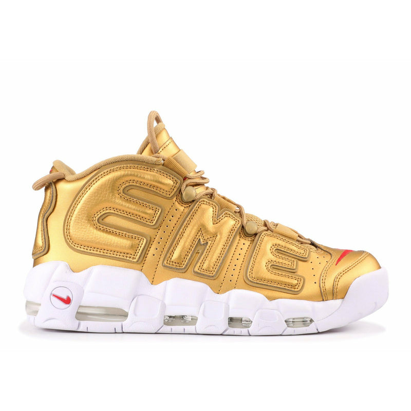 nike air uptempo gold