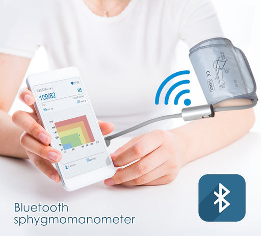 Buy Bluetooth Arm Blood Pressure Monitor, ELERA Smart Blood Pressure Machine  with APP for Measuring BP & Heart Rate, Rechargeable Wireless Wearable Blood  Pressure Cuff,Compact Portable Design for Travel Online at  desertcartParaguay